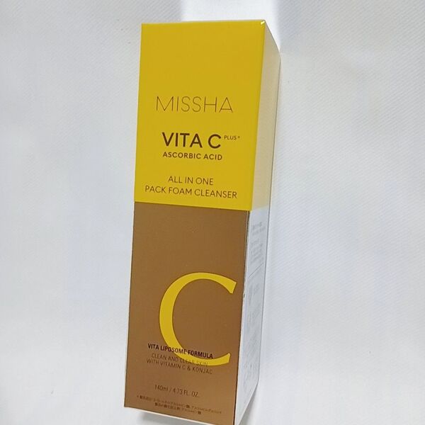 MISSHA ビタシープラス 泡マスク洗顔 140ml