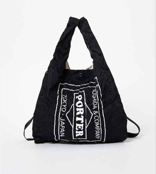 DIGAWEL x PORTER Shopping Bag "Black" ショルダーバッグ ブラック
