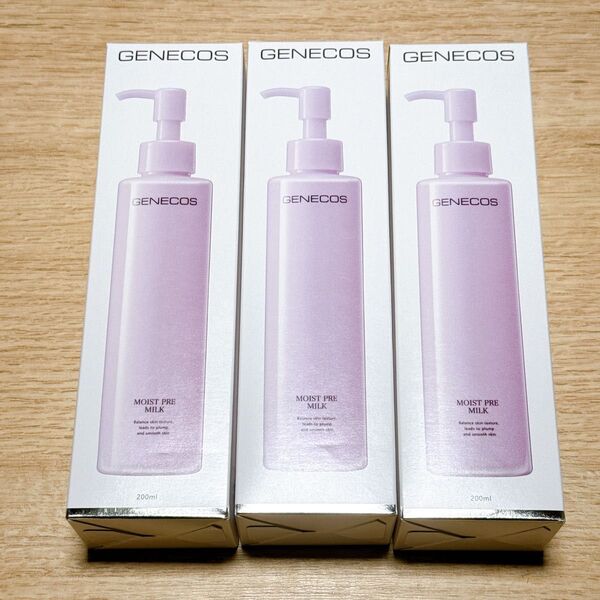 GENECOS モイストプレミルク 200ml 3個セット