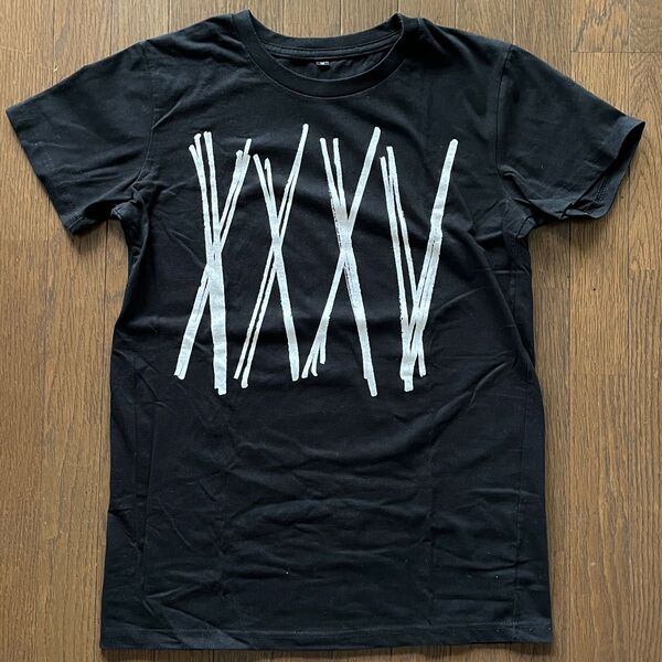 ワンオク ONE OK ROCK 35XXXV 2015ジャパンツアー Tシャツ 黒 ブラック Mサイズ バックプリントあり