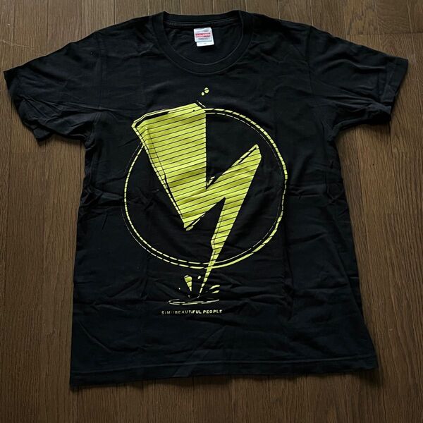 SIM THE BEAUTIFUL PEOPLE TツアーTシャツ ブラック Mサイズ バックプリントあり