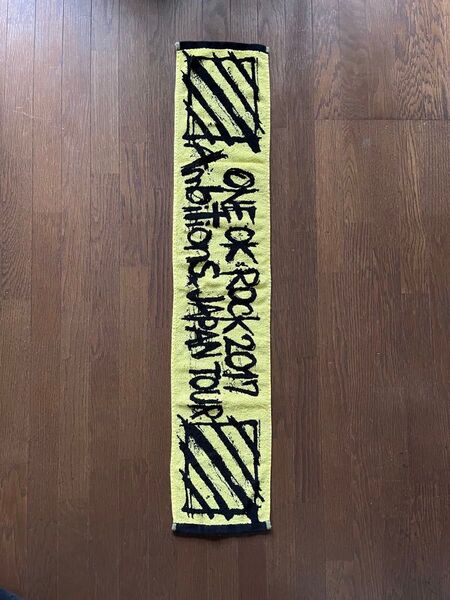 ONE OK ROCK 2017 Ambitions JAPAN TOUR マフラータオル