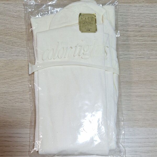新品 未使用 coloringル ハイソックス JS-L ホワイト