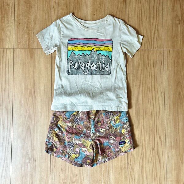 【Patagonia】半袖Tシャツ ハーフパンツ 上下セット 美品
