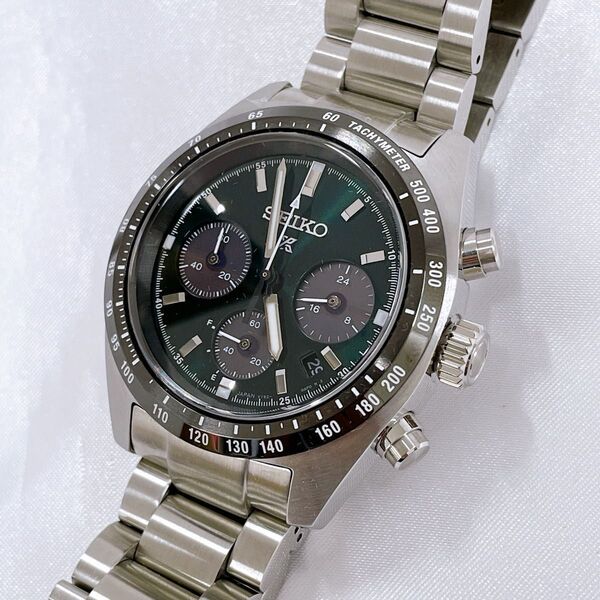 腕時計 SEIKO セイコー SBDL107 プロスペックス スピードタイマー グリーン文字盤