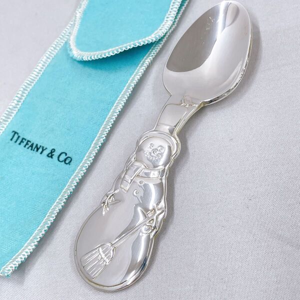 TIFFANY&Co. ティファニー スノーマンスプーン シルバー 雪だるま クリスマス SV925 72.7g