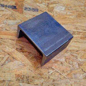 C型チャンネル 100 素材 作業台 DIY 金床 アンビル 鋼材 刻印 アウトドア 薪割り台