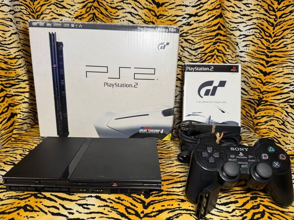 箱付き★ レンズ交換済み PS2 SCPH-70000 レーシングパック
