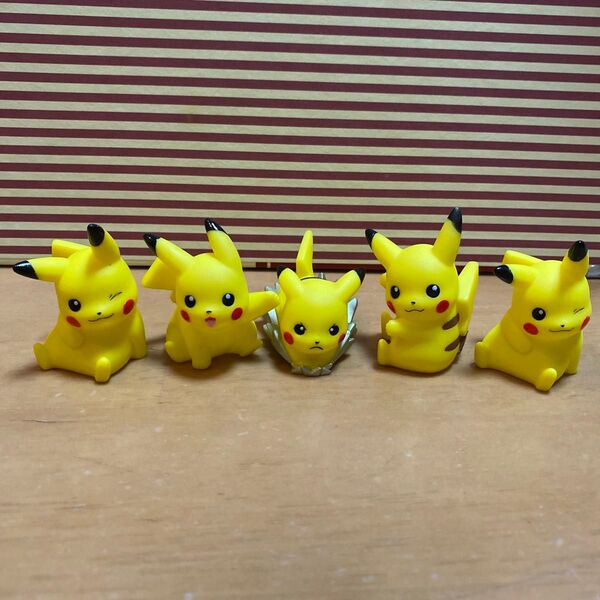 ポケモン 指人形 ピカチュウ 5体セット ポケモン