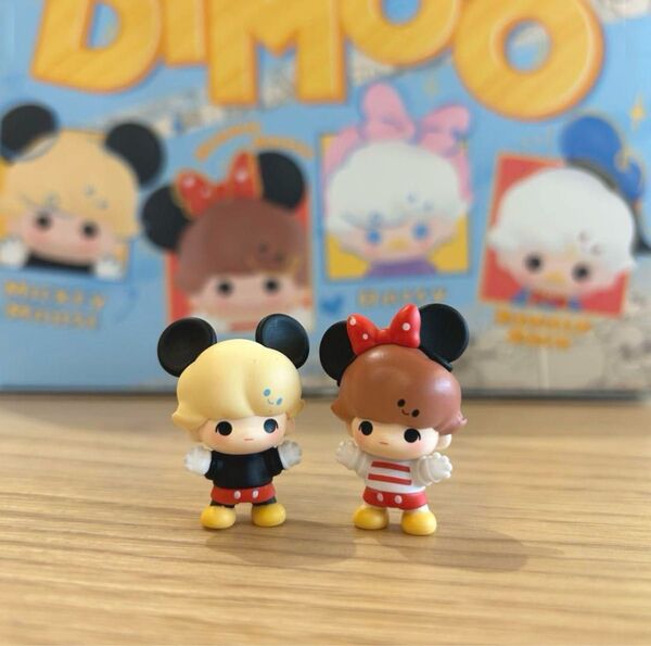 ミッキー ミニー POPMART DIMOO DISNEY ディズニー POP BEAN DIMOO WORLD × DISNEY