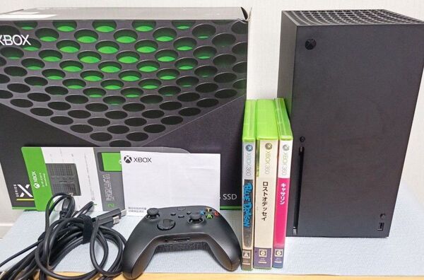 XBOX Series X 本体 ソフト3本