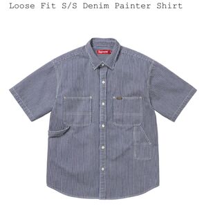Supreme Loose Fit S/S Denim Painter Shirt "Stripe"