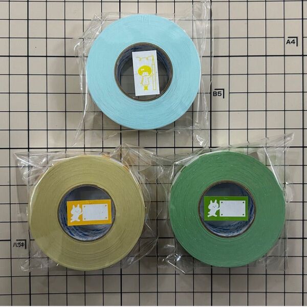 mizutamaさん 限定ラベラーシール 巻売り 3個セット B