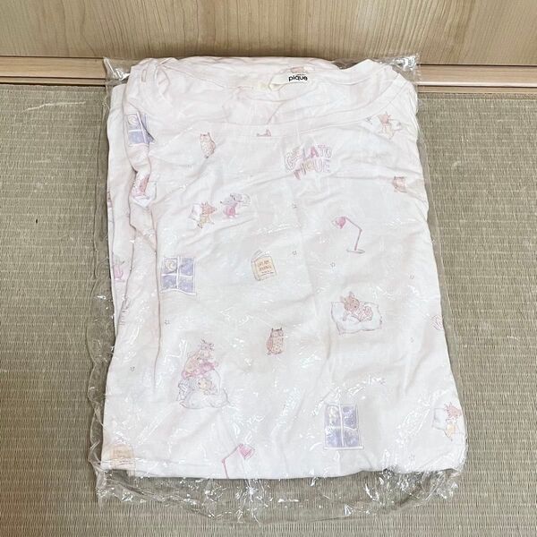 【未使用】ジェラートピケ 2019は福袋 ルームウェア いのしし 上下セット パジャマ gelato pique ピンク