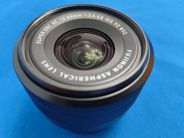 美品(過去に実績多数あり)フジノンレンズ XC15-45mmF3.5-5.6 OIS PZ おまけプロテクタ付