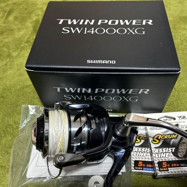 美品! シマノ 21 ツインパワー SW 14000XG