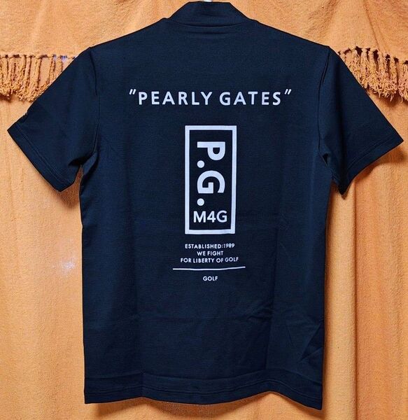 PEARLY GATES パーリーゲイツ 半袖ハイネックカットソー