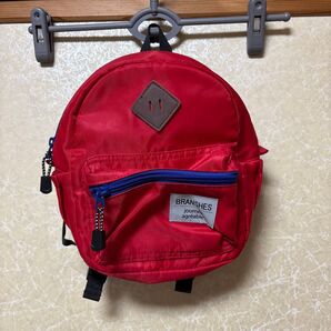 branshes ブランシェス リュック 赤 レッド キッズ 子供