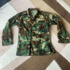 ウッドランドパターン軍服Lサイズ ミリタリージャケット