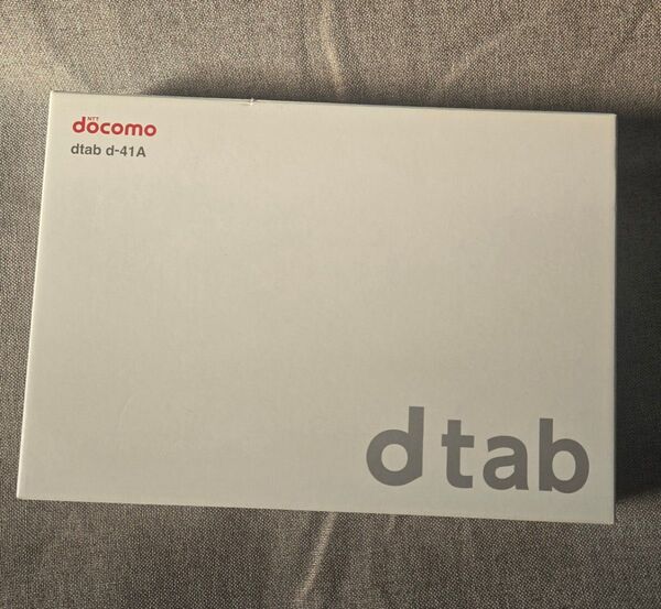 タブレット Dtab D-41a Android ドコモ 箱あり