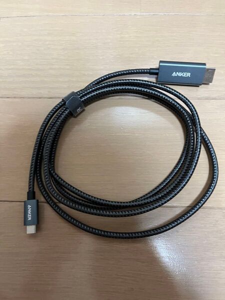 Anker 高耐久ナイロン USB-C & HDMI ケーブル (1.8m ブラック)【4K 対応】