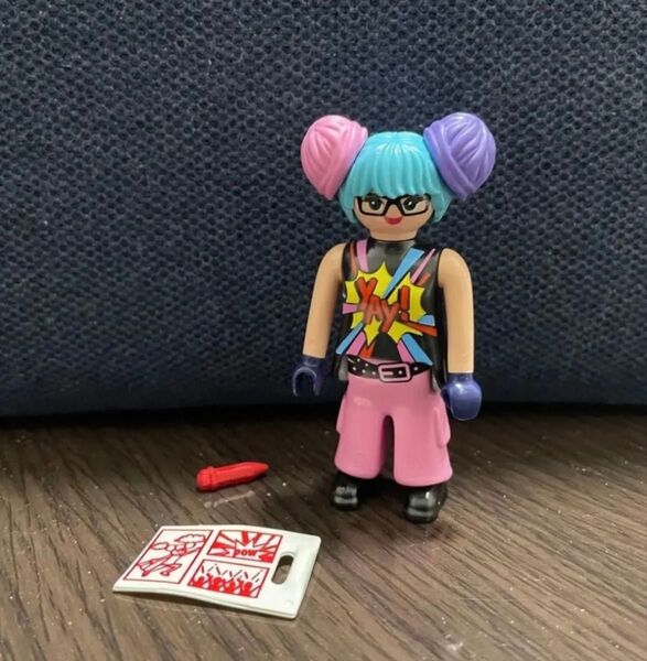 プレイモービル playmobil fi?ures(series 22) 漫画家