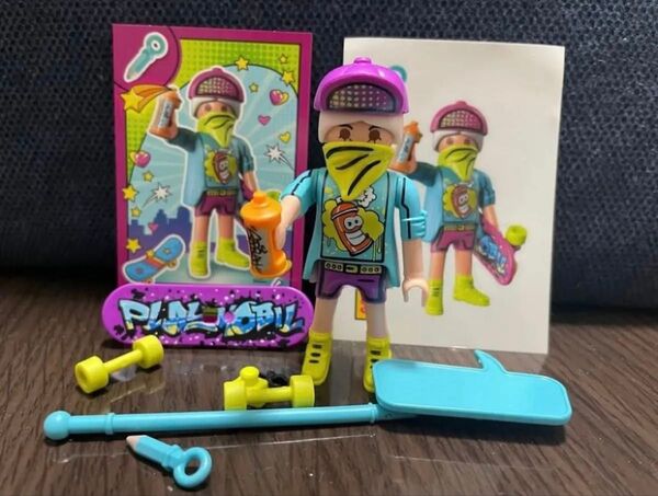 プレイモービル playmobil everdreamerz series 2 グラフィティ・スケーター