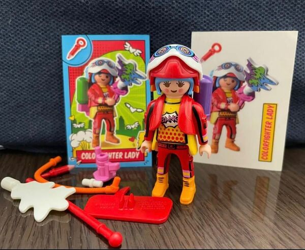 プレイモービル playmobil everdreamerz series 2 カラーファイター・レディ