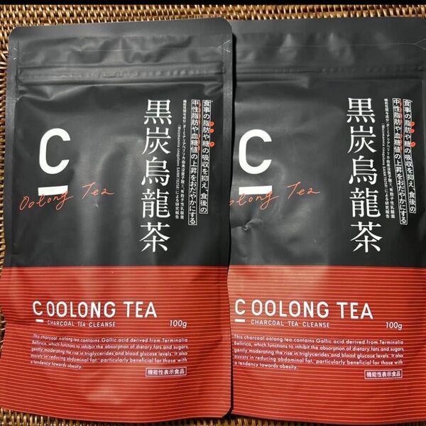 黒炭烏龍茶 100g×2袋