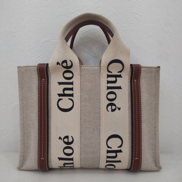 Chloe クロエ woody スモールトート バッグ