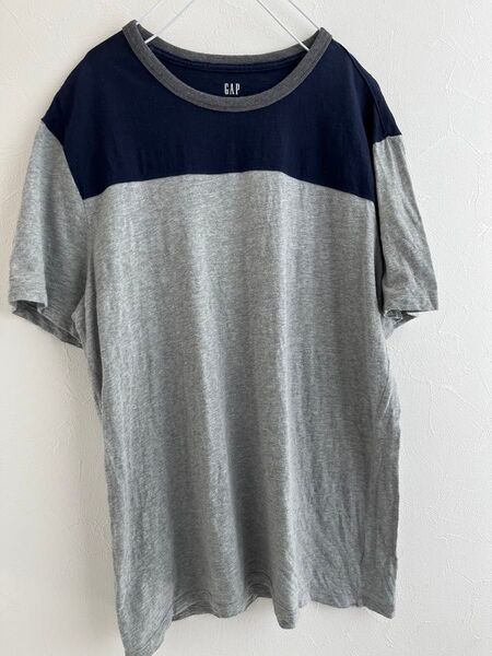 大特価セール US古着 Lサイズ GAP グレー メンズ半袖tシャツ オーバーサイズ ビッグシュルエット