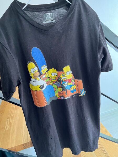 US古着 アニメ Tシャツ シンプソンズ 半袖Tシャツ メンズ レディース