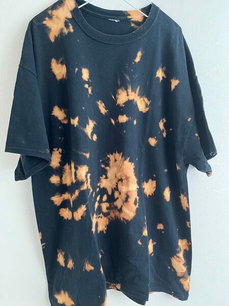 大特価セール US古着 2XL タイダイ tシャツ オーバーサイズ ゆるダボ メンズtシャツ レディースtシャツ 半袖 ビッグt