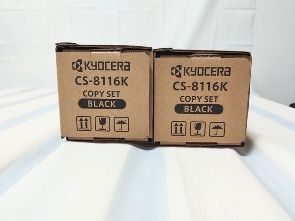 京セラ 国内純正トナー CS-8116K x 2箱