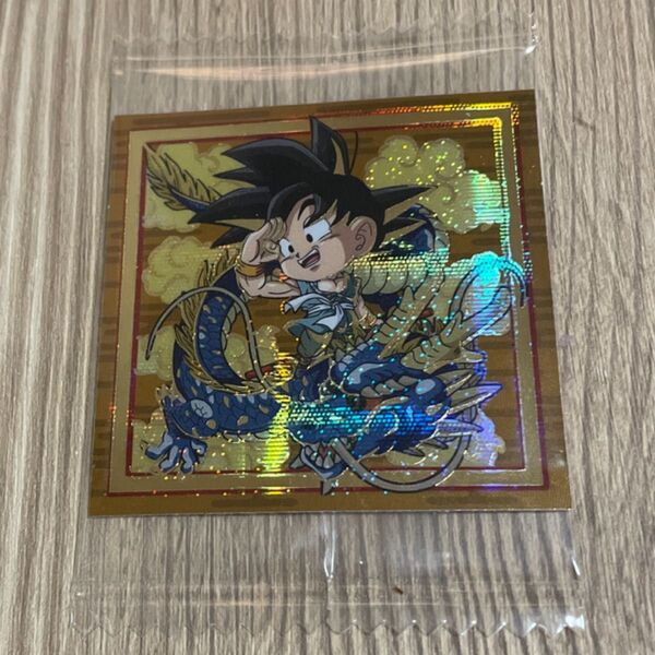 新品未開封 ドラゴンボール ウエハース シール 孫悟空 復刻のG W18-EX4 MR