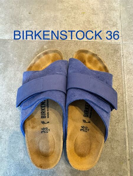 BIRKENSTOCK ビルケンシュトック ラムゼス サンダル 36 ネイビー
