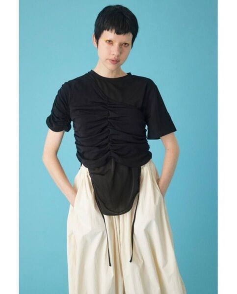 【新品ダグ付き】HeRIN.CYE One shoulder over tops