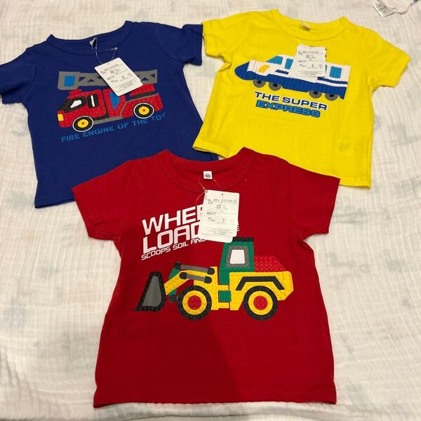 Tシャツ サイズ90 3枚セット 半袖 こども服