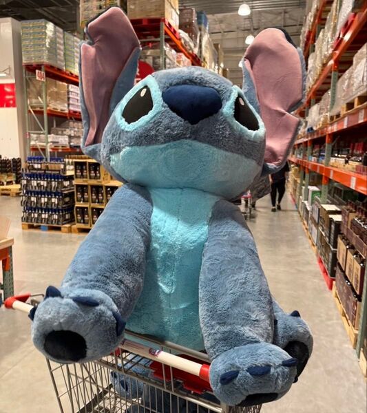 スティッチ コストコ 特大ぬいぐるみ 限定 ディズニー
