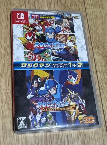 ロックマン クラシックス コレクション1+2 Switch