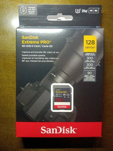 2025年発売 最新最速 SanDisk Extreme Pro Write300MB/s 128GB SDSDXDM