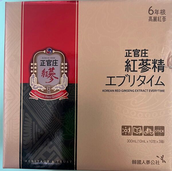 正官庄 紅参精エブリタイム 30包