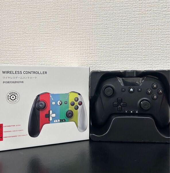 switch (全機種対応) コントローラー 背面ボタン2 連射 6軸ジャイロ ワイヤレス Switch スイッチ iPhone
