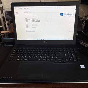FUJITSU 15.6インチ LIFEBOOK i7 第七世代 8G 500GB DVD搭載 富士通 window10