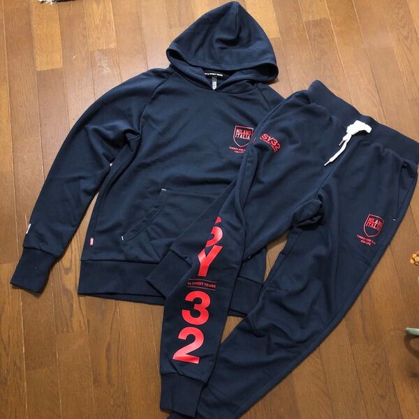 SY32 セットアップ ジャージ ネイビー
