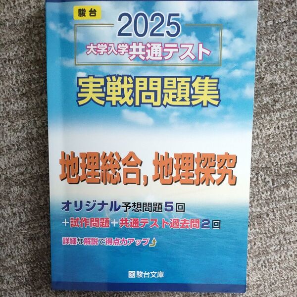 2025 大学入学共通テスト実戦問題集 地理総合、 (’25 駿台大学入試完全対策シリーズ) 駿台文庫