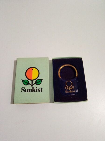 昭和レトロ キーホルダー Sunkisut サンキスト ノベルティ