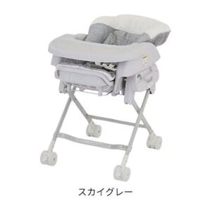 カトージ ハイローチェア ハイローラック バウンサー スカイグレー