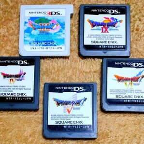ドラゴンクエスト 4.5.6.9.11セット DS/3DSソフト まとめ売り