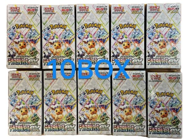 ポケモンカードゲーム テラスタルフェスex 10BOX シュリンク付